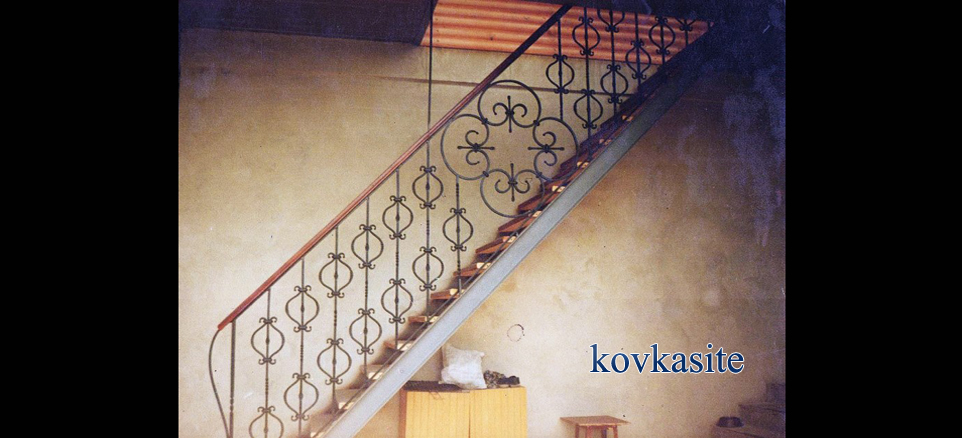 кованые металлические лестницы в москве №24